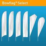 Bowflag® Select, à fourreau imprimé