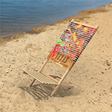 Créez le décor de votre chaise de plage en ligne