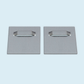 Plaques de fixation adhésives - métal Plaques de fixation adhésives - métal