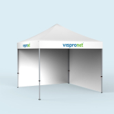 Tente pliante/ pavillon pliable - volant imprimé Tente pliante/ pavillon pliable - volant imprimé