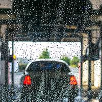 Supports publicitaires pour stations de lavage auto
