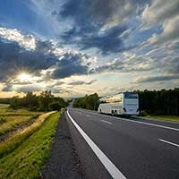 Supports publicitaires pour voyages en bus