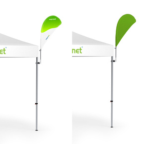 Bowflag® Basic pour poteaux de tente