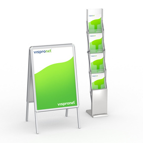 Présentoirs d'information