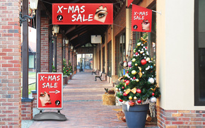 Articles publicitaires pour Noël