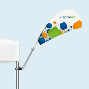 Supports publicitaires pour tentes pliantes