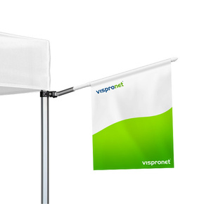 Supports publicitaires pour tentes pliantes