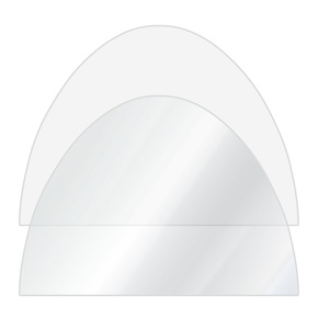 Cloisons de tente pour tente gonflable Air, blanches & transparentes