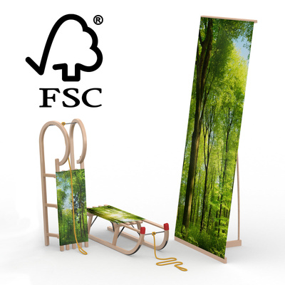 l'univers thématique des produits en bois FSC®