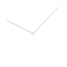aiguilles des heures et des minutes : blanches