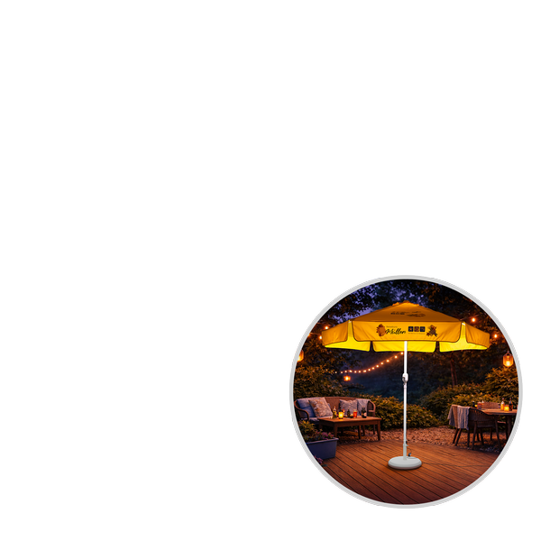Kit d’éclairage LED universel – éclairage optimal pour tentes pliantes, parasols, stands de marché, gastronomie et promotion