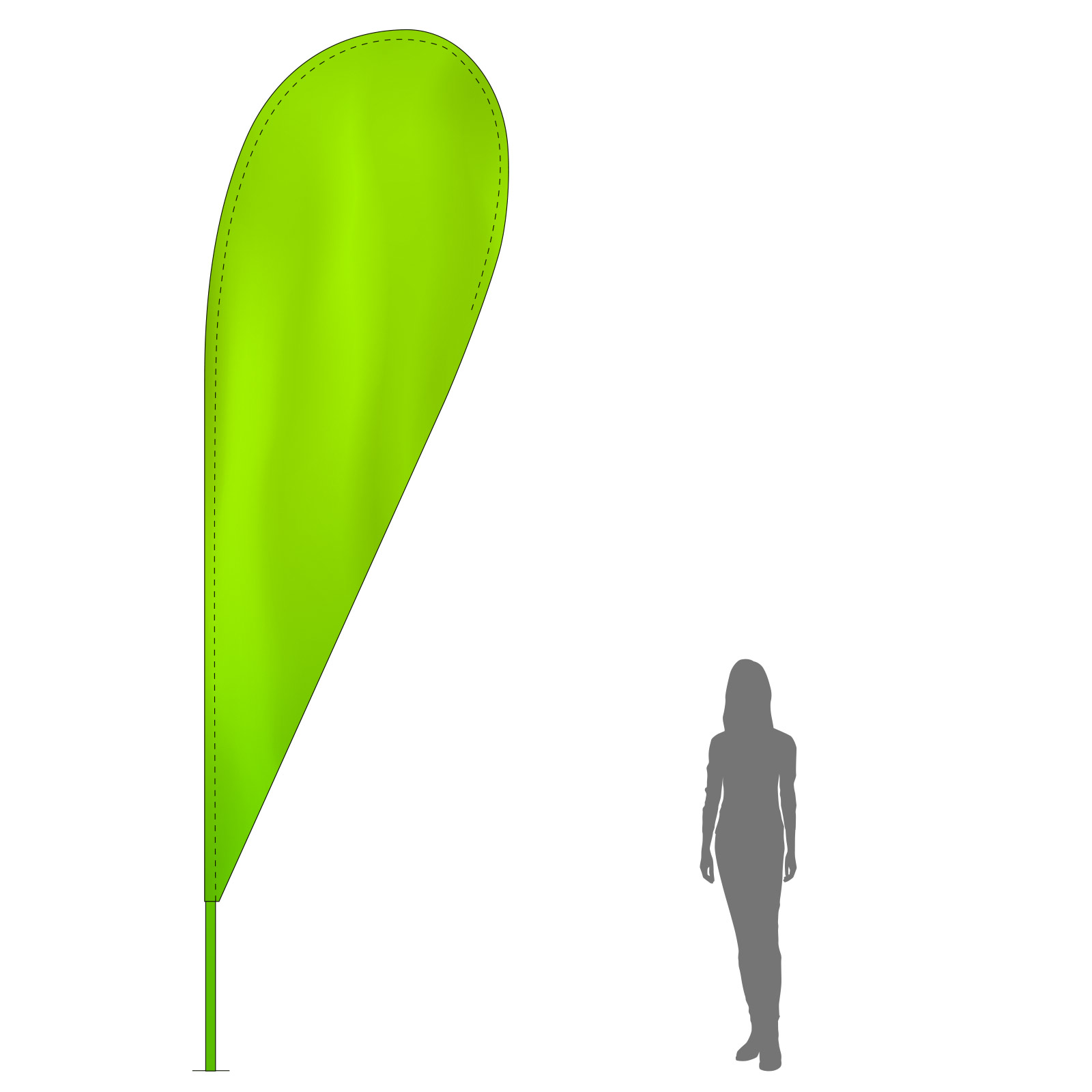 XL, Pièce imprimée : 115 x 360 cm (Largeur x Hauteur)