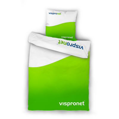 Parure de lit personnalisable, recto verso imprimés