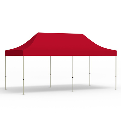 Tente pliante 3 × 6 m - en couleurs de base