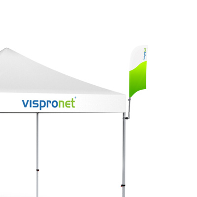 Bowflag® Basic - bord inférieur concave, imprimé