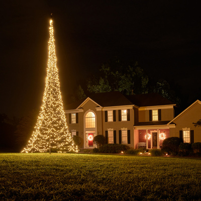 Sapin de Noël pour mât de drapeau de 10 m, Fairybell® 