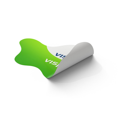 Autocollant en forme libre