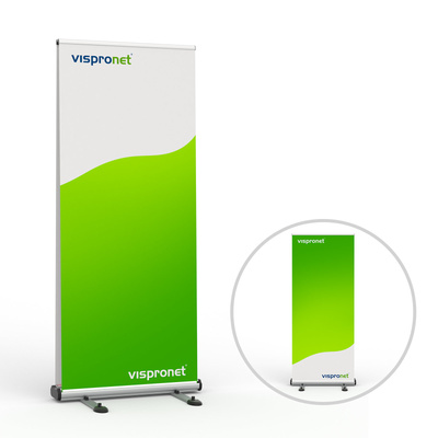 Enrouleur Roll Up Select Outdoor, double face