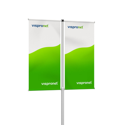 Drapeaux à hisser avec/sans T-Pole® 300