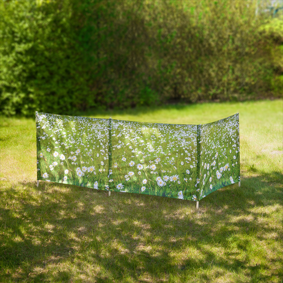 Paravent / brise-vue portable, largeur 300 cm