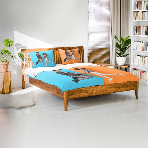 Linge de lit personnalisé - parures photo - le must dans la chambre à coucher