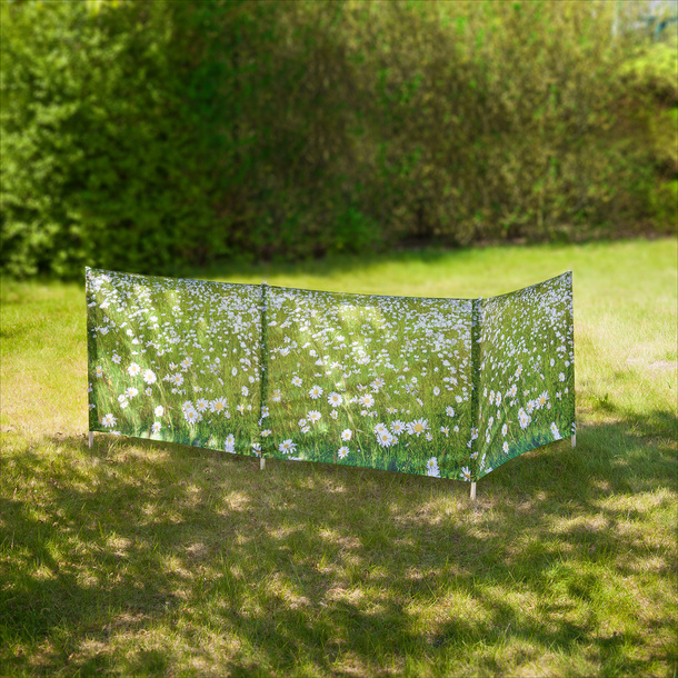 Paravent / brise-vue portable, largeur 300 cm