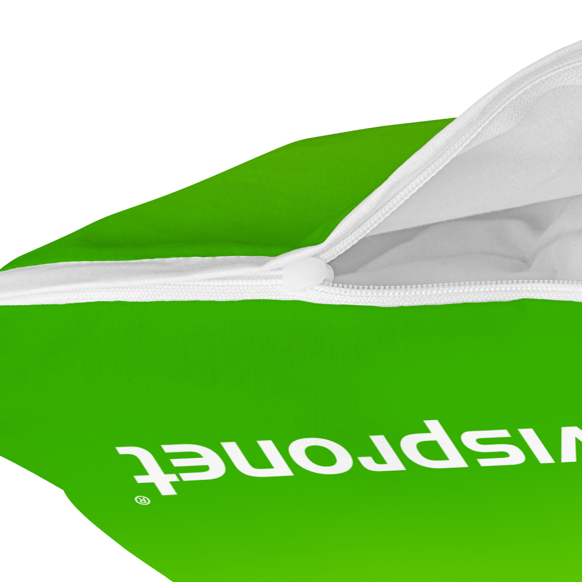 Facilement déhoussable grâce à la fermeture éclair dissimulée