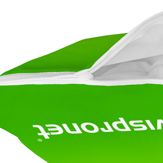 Facilement déhoussable grâce à la fermeture éclair dissimulée