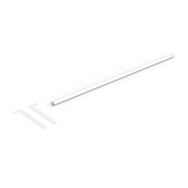 Contenu de la livraison: tringle à vêtements et multifonction 100 cm / profilé à rainure