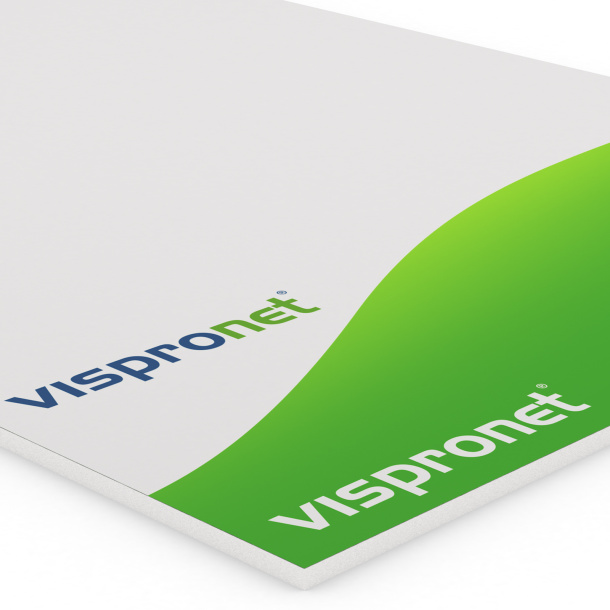 Panneau PVC, détail d' un angle