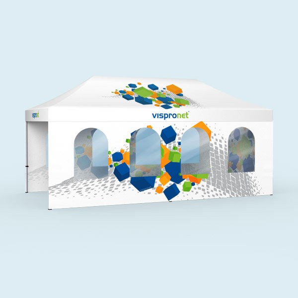 Cloisons : 1 pleine, 2 avec fenêtres arquées