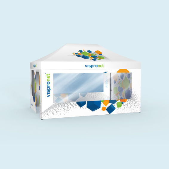 2 cloisons avec fenêtre panoramique, 1 cloison pleine, 1 avec porte