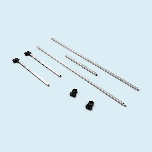 Jeu de barres pour auvent de tente - pour largeur de 3 m