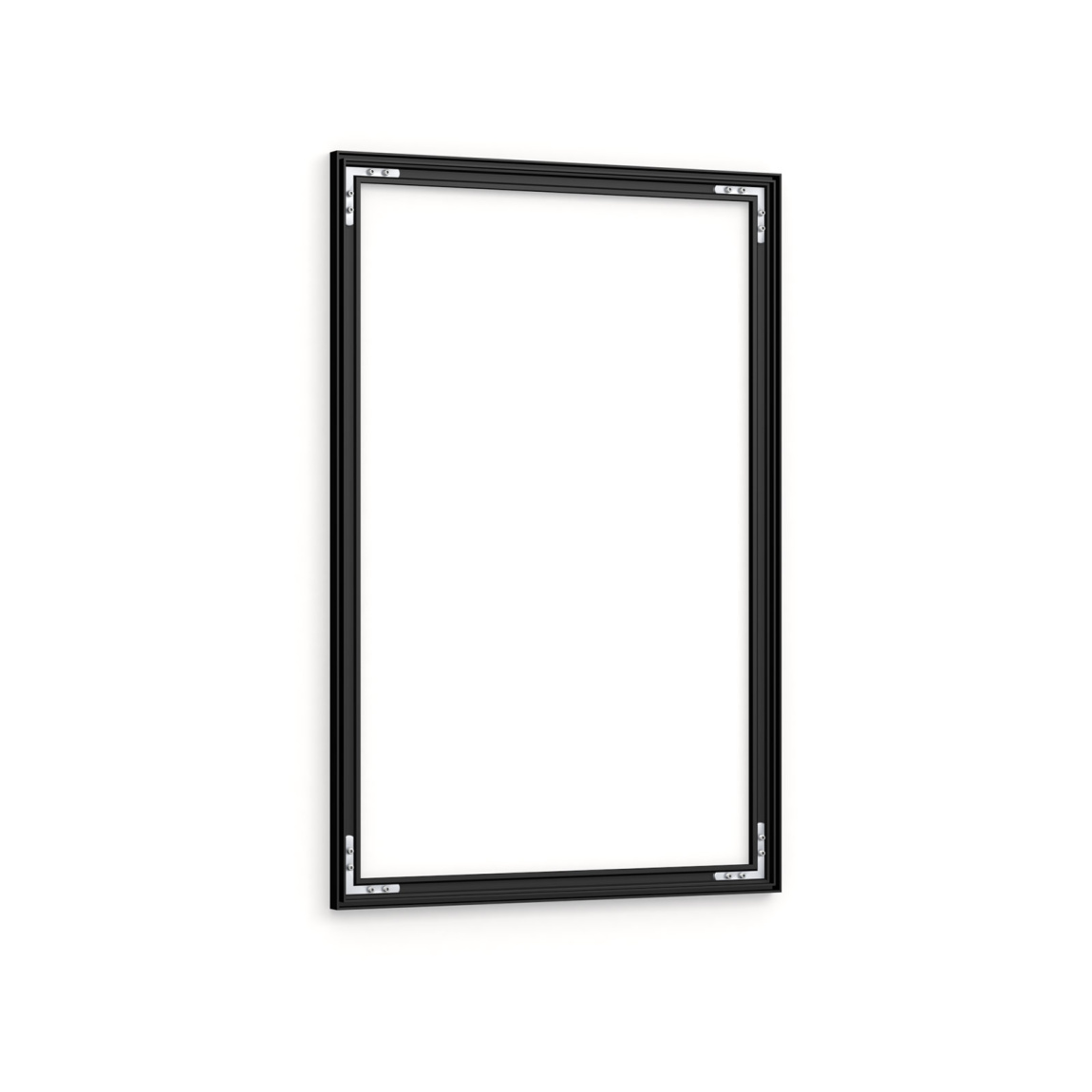 Cadre aluminium position portrait