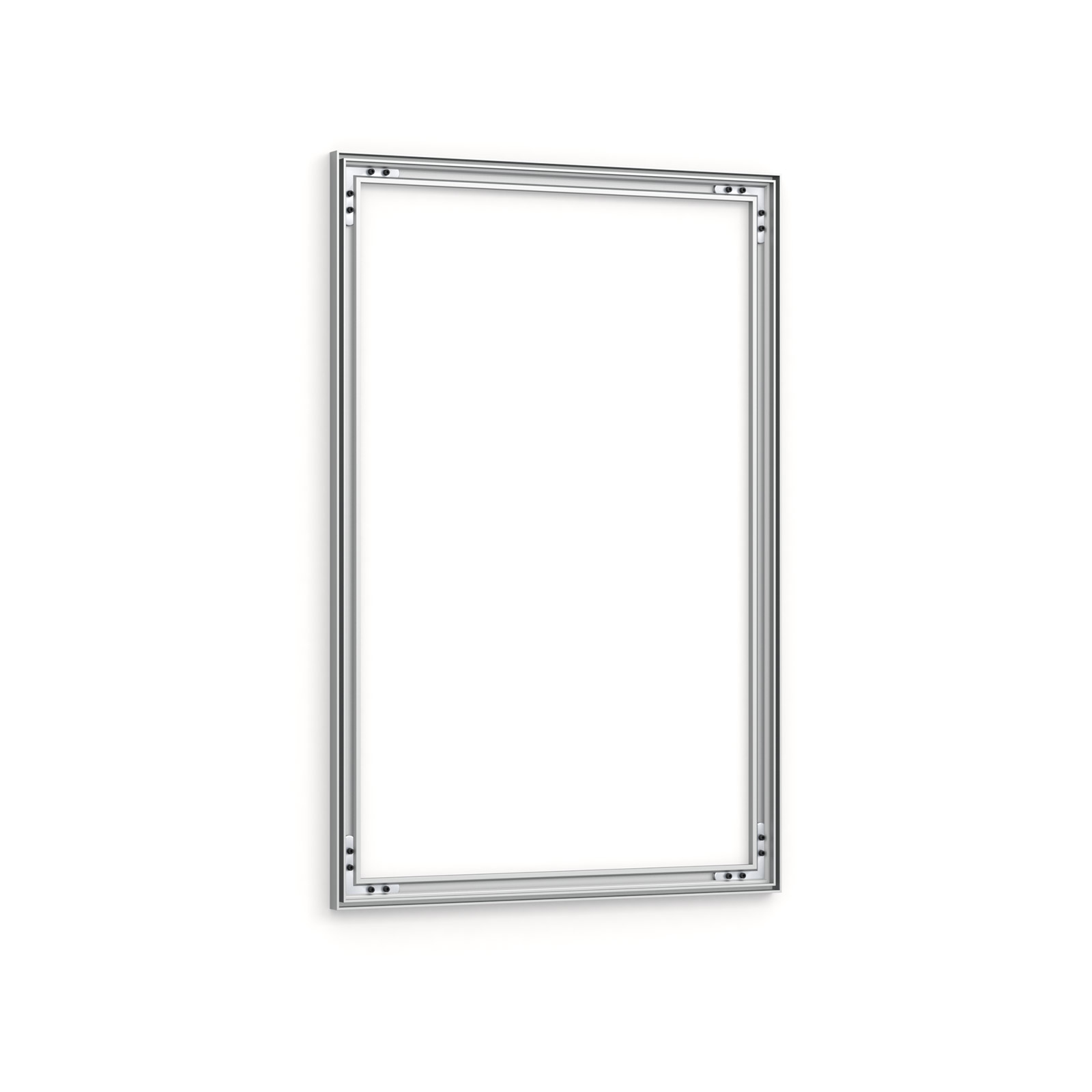 Cadre aluminium position portrait