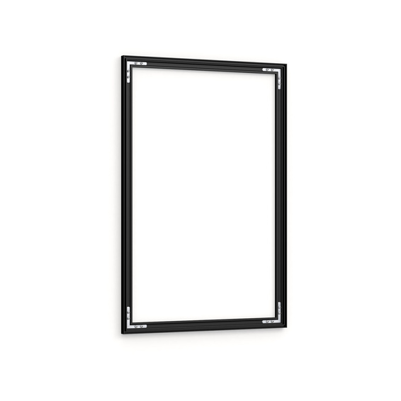 Cadre aluminium position portrait