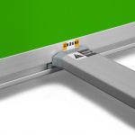 Présentoir Easy Display - Détail : fixation du pied