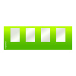 Cloison avec fenêtres, largeur 6 m, existe aussi en 4,5 m et 3 m