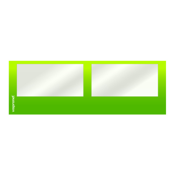 Cloison fenêtre panoramique, largeur 6 m, existe aussi en 4,5 m ou 3 m