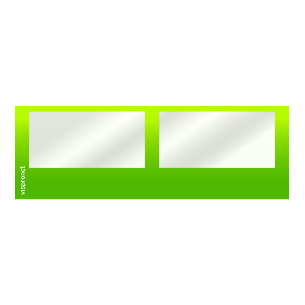 Cloison, fenêtre panoramique, largeur : 6 m, existe aussi en 4,5 m ou 3 m