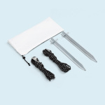 Utilisation en extérieur : avec des kits d'ancrage - disponibles en option