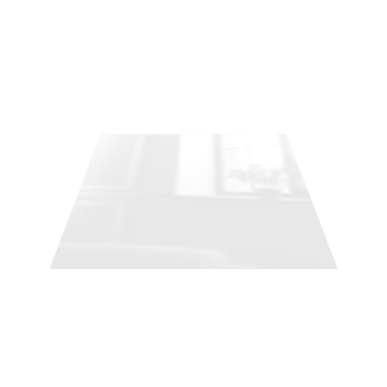 Plaque de protection pour table rectangulaire ou carrée - sans impression