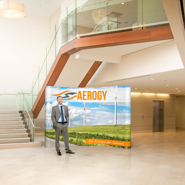 Pop Up parapluie magnétique, accroche XXL dans les zones d’entrée