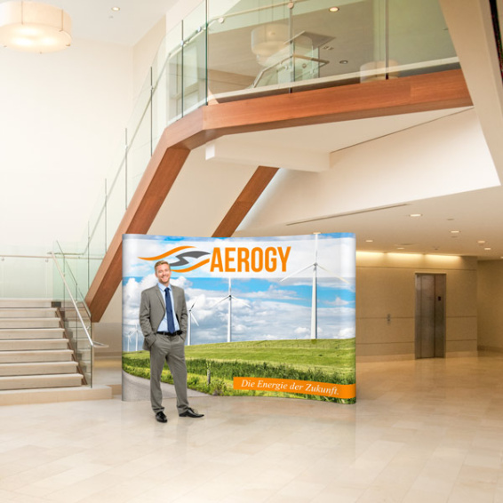 Pop Up parapluie magnétique, accroche XXL dans les zones d’entrée