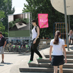 Sac à dos publicitaire drapeau