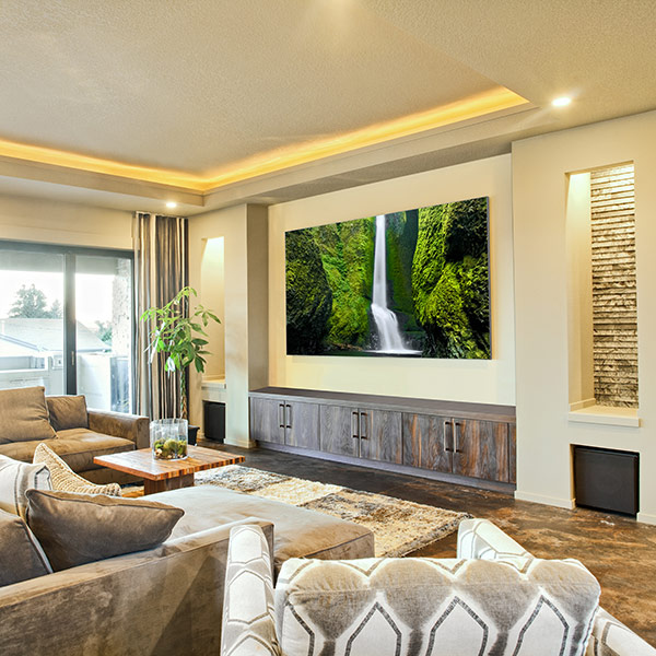Photo sur toile tendue avec cadre contemporain Q-Frame®