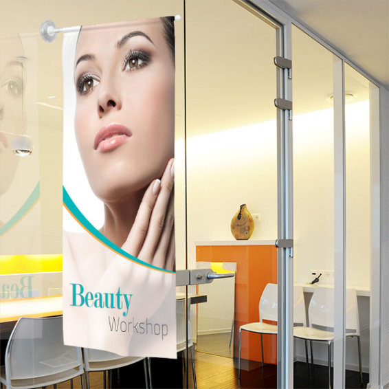 Petits drapeaux avec support à ventouse