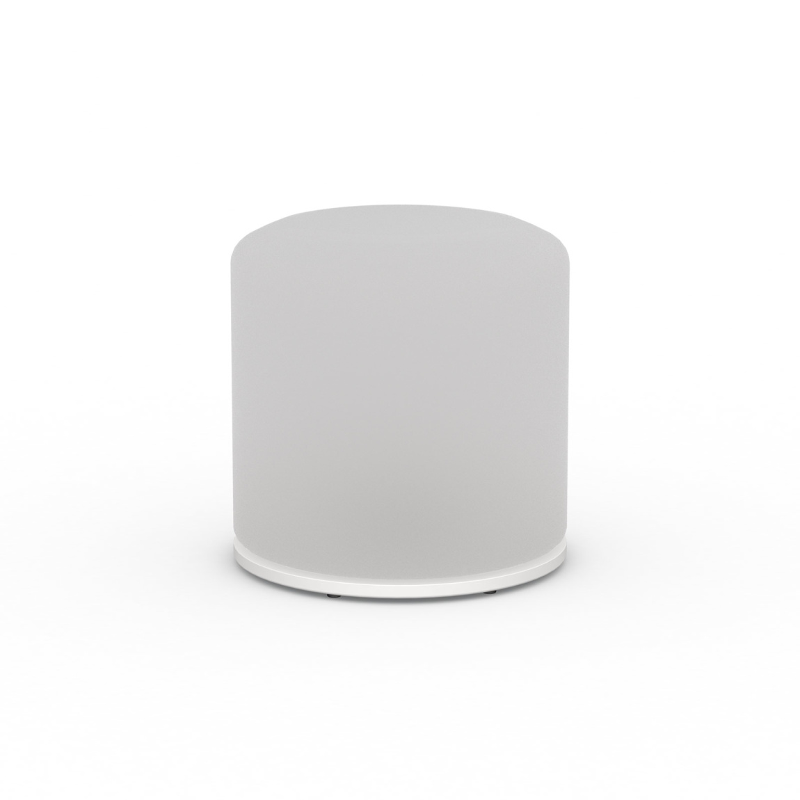 Noyau gonflable en film transparent et plateau de fond