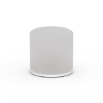 Noyau gonflable en film transparent et plateau de fond