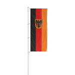 Drapeaux spéciaux : drapeau en format vertical, pour potence, drapeau de service fédéral